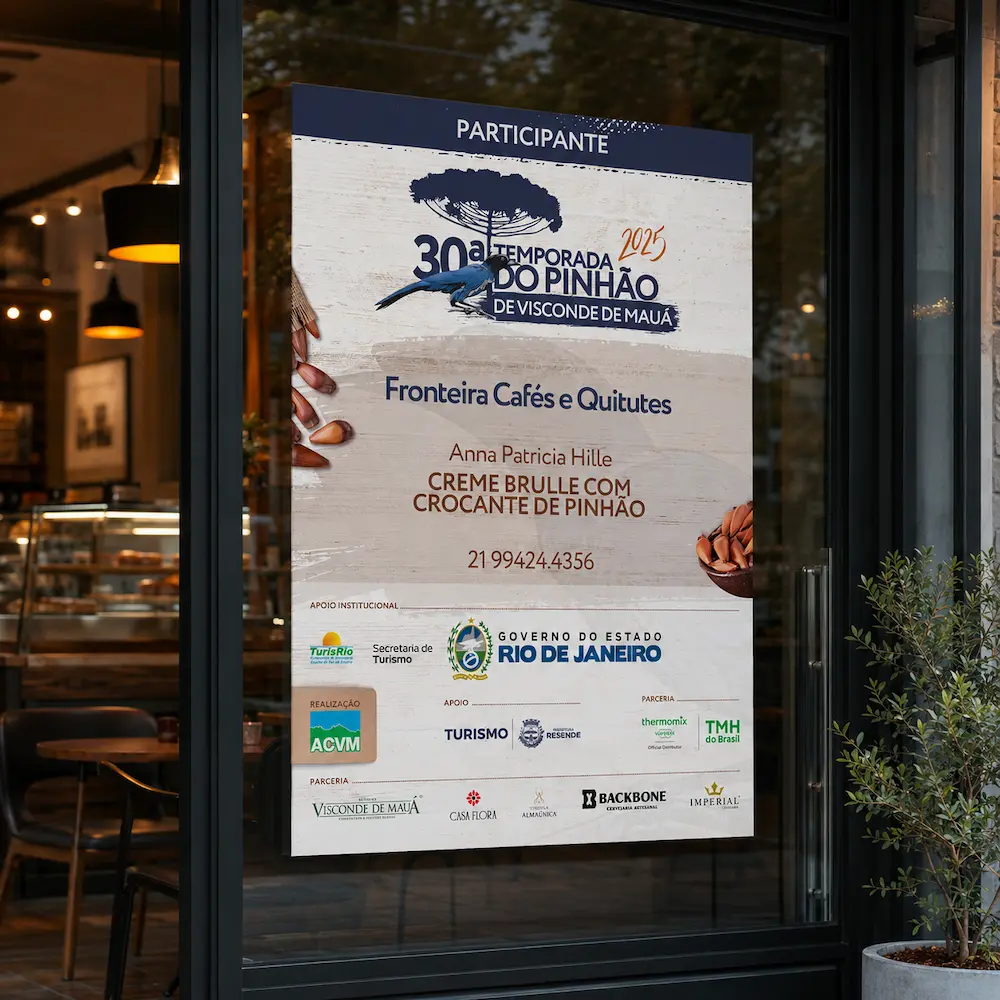 Banner de Restaurante Participante da Temporada do Pinhão