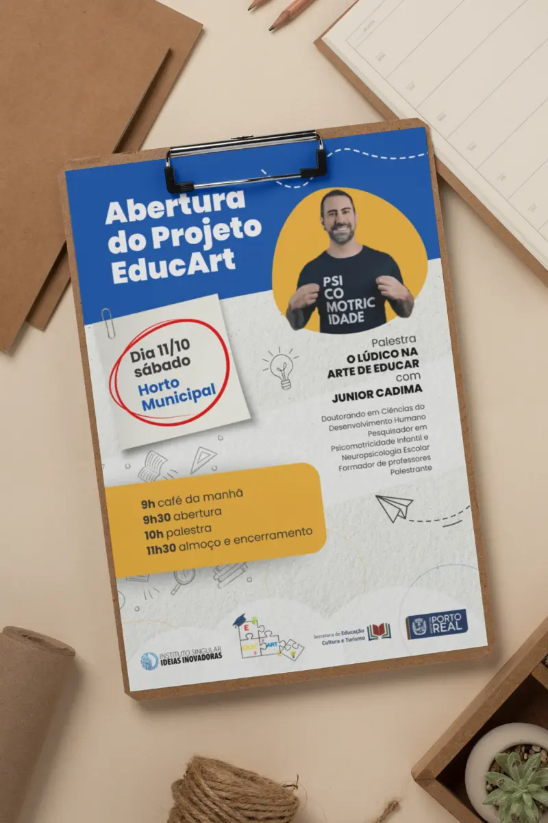 Flyer Abertura EducArt